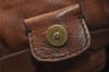 Authentic MIU MIU Vintage Leather Shoulder Tote Bag Brown 2459I