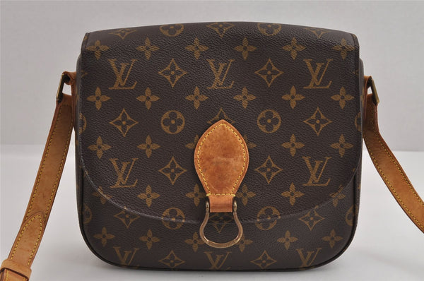 Authentic Louis Vuitton Monogram Saint Cloud GM M51242 Shoulder Cross Bag 2459J