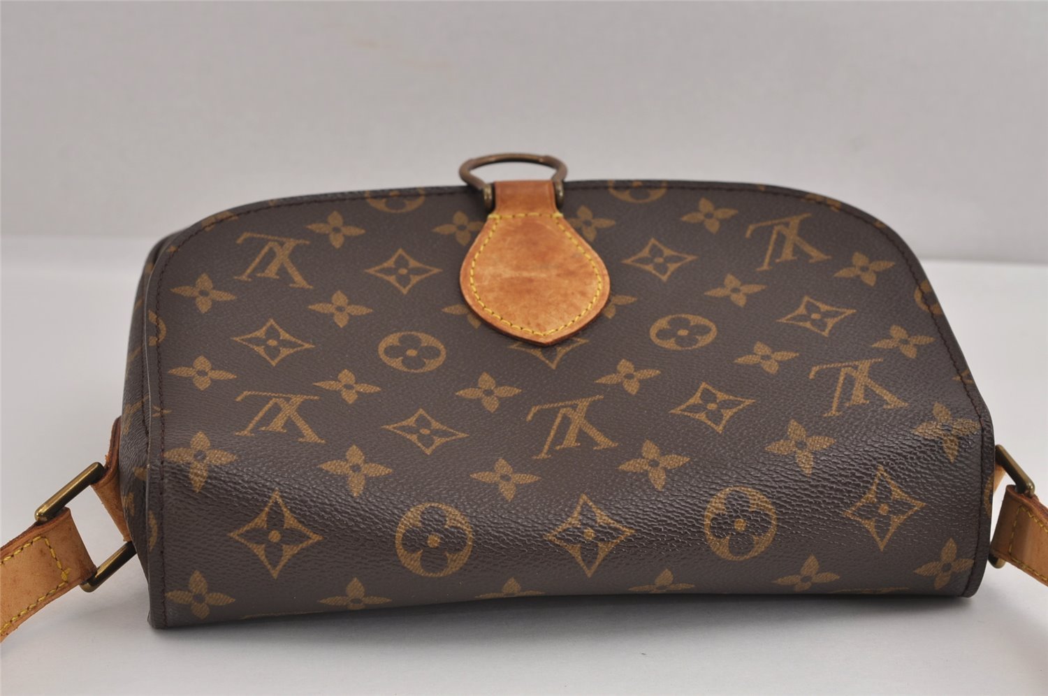 Authentic Louis Vuitton Monogram Saint Cloud GM M51242 Shoulder Cross Bag 2459J