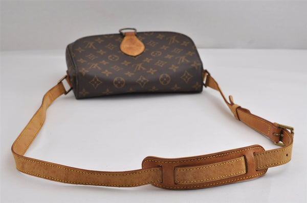 Authentic Louis Vuitton Monogram Saint Cloud GM M51242 Shoulder Cross Bag 2459J
