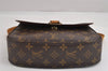 Authentic Louis Vuitton Monogram Saint Cloud GM M51242 Shoulder Cross Bag 2459J