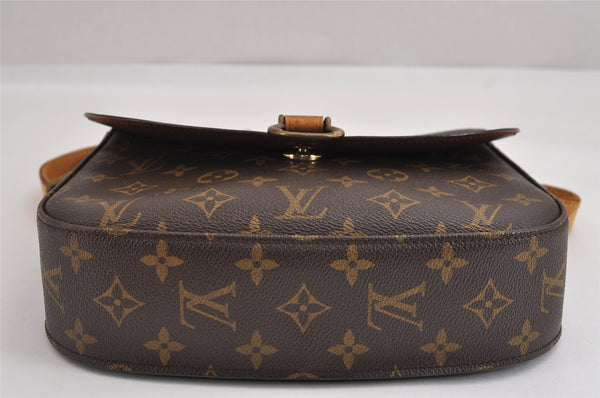Authentic Louis Vuitton Monogram Saint Cloud GM M51242 Shoulder Cross Bag 2459J