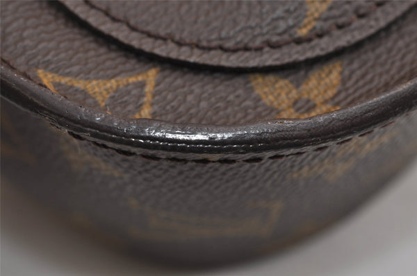 Authentic Louis Vuitton Monogram Saint Cloud GM M51242 Shoulder Cross Bag 2459J