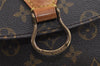 Authentic Louis Vuitton Monogram Saint Cloud GM M51242 Shoulder Cross Bag 2459J