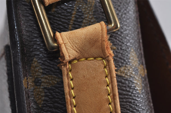 Authentic Louis Vuitton Monogram Saint Cloud GM M51242 Shoulder Cross Bag 2459J