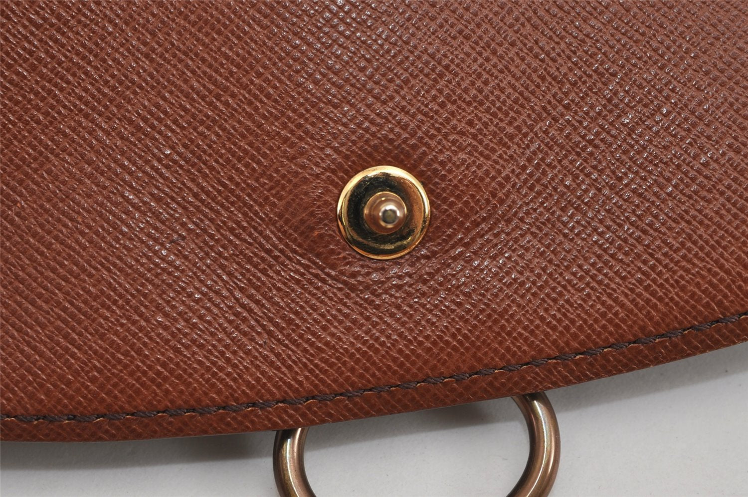 Authentic Louis Vuitton Monogram Saint Cloud GM M51242 Shoulder Cross Bag 2459J