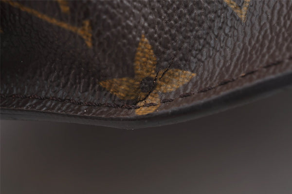 Authentic Louis Vuitton Monogram Saint Cloud GM M51242 Shoulder Cross Bag 2459J