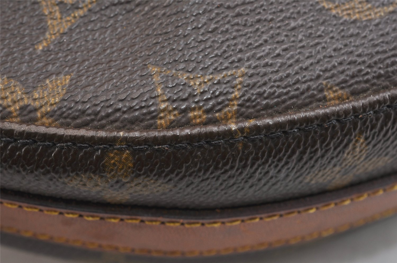 Authentic Louis Vuitton Monogram Chantilly GM Shoulder Cross Bag M51232 LV 2459K