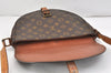 Authentic Louis Vuitton Monogram Chantilly GM Shoulder Cross Bag M51232 LV 2459K