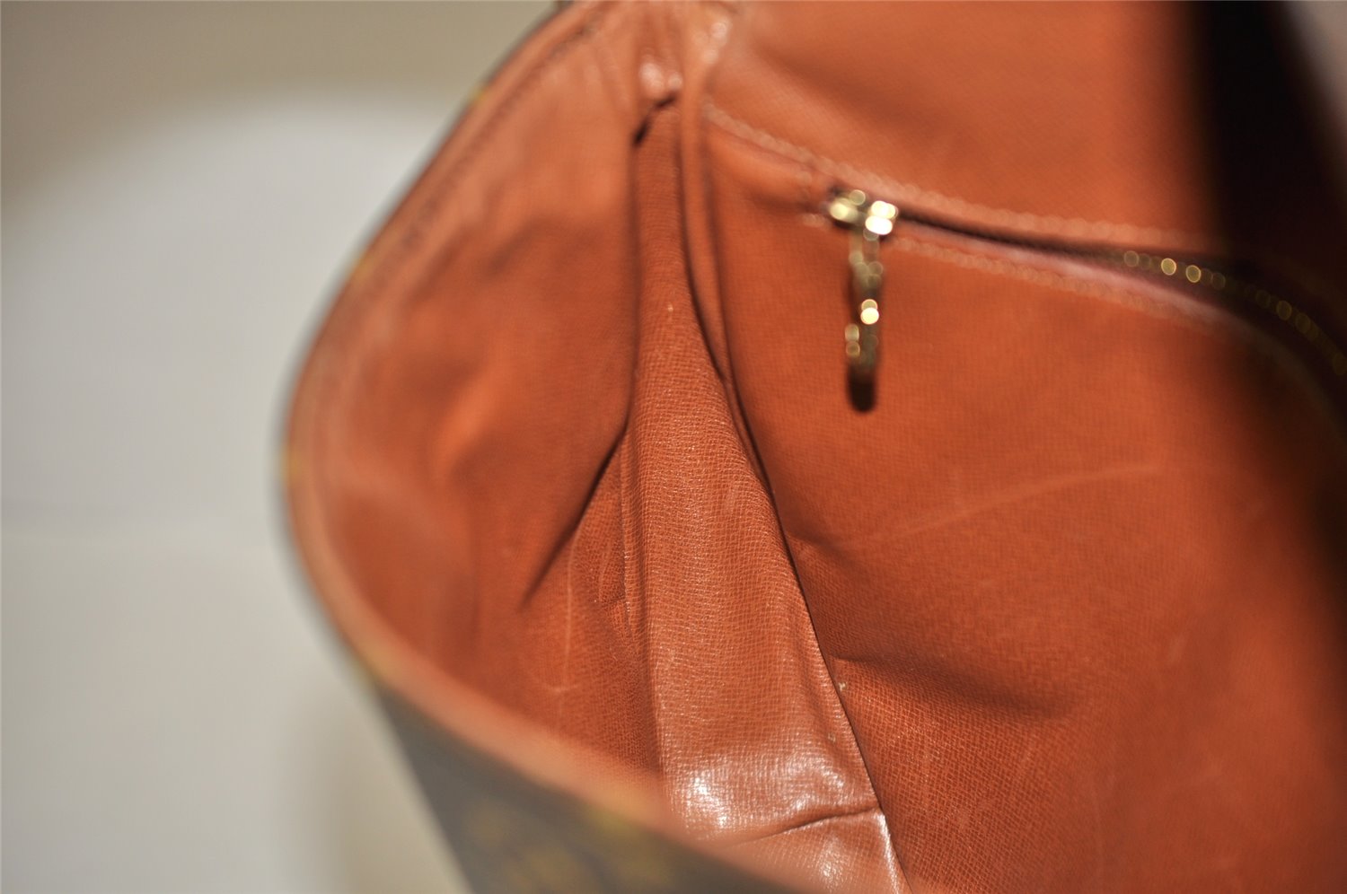 Authentic Louis Vuitton Monogram Chantilly GM Shoulder Cross Bag M51232 LV 2459K