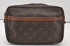 Authentic Louis Vuitton Monogram Compiegne 23 Clutch Hand Bag M51847 Junk 2460J