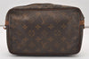 Authentic Louis Vuitton Monogram Compiegne 23 Clutch Hand Bag M51847 Junk 2460J