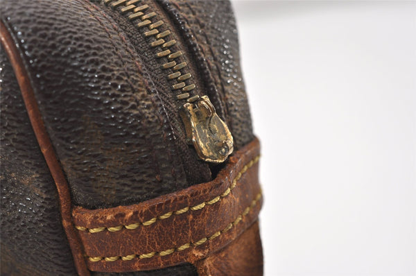 Authentic Louis Vuitton Monogram Compiegne 23 Clutch Hand Bag M51847 Junk 2460J