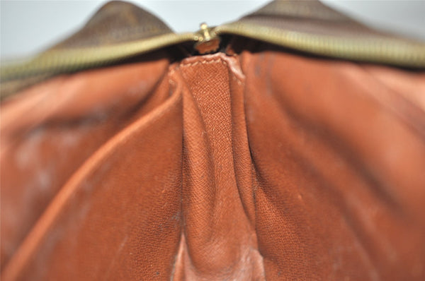 Authentic Louis Vuitton Monogram Compiegne 23 Clutch Hand Bag M51847 Junk 2460J