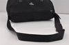 Authentic PRADA Nylon Tessuto Leather Shoulder Cross Body Bag Purse Black 2460K