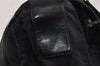 Authentic PRADA Nylon Tessuto Leather Shoulder Cross Body Bag Purse Black 2460K