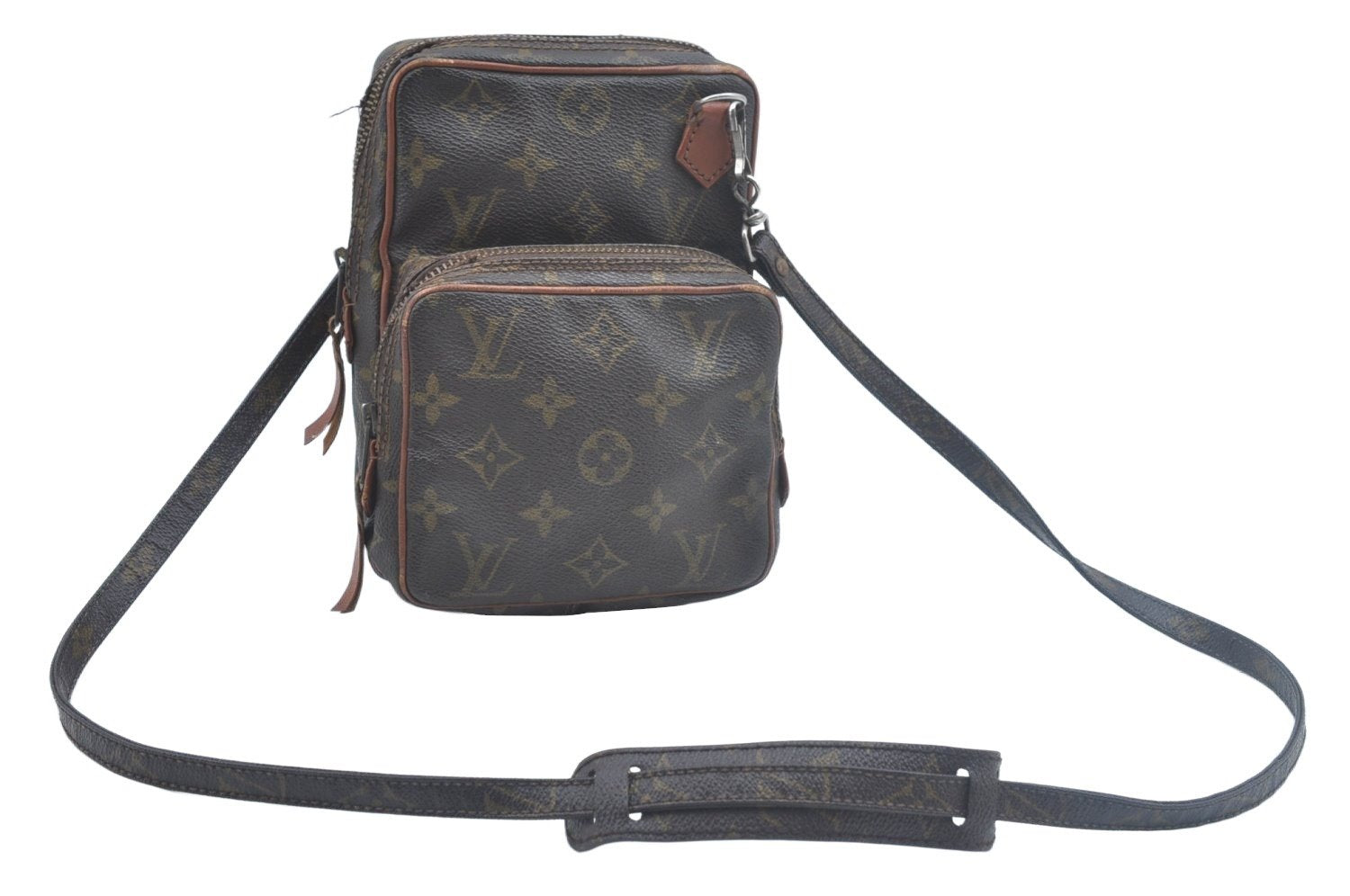 Auth Louis Vuitton Monogram Amazone Shoulder Cross Body Bag Old Model Junk 2461J