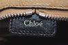 Authentic Chloe Mini Paddington Leather 2Way Shoulder Hand Bag Purse Beige 2462I