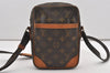 Authentic Louis Vuitton Monogram Danube Shoulder Cross Bag M45266 Junk 2462J