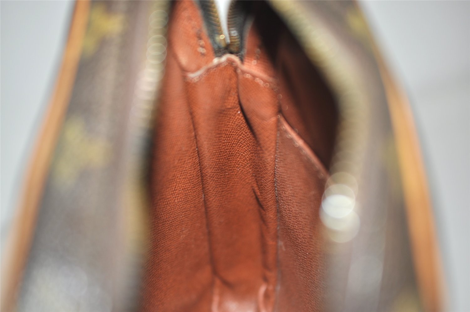 Authentic Louis Vuitton Monogram Danube Shoulder Cross Bag M45266 Junk 2462J