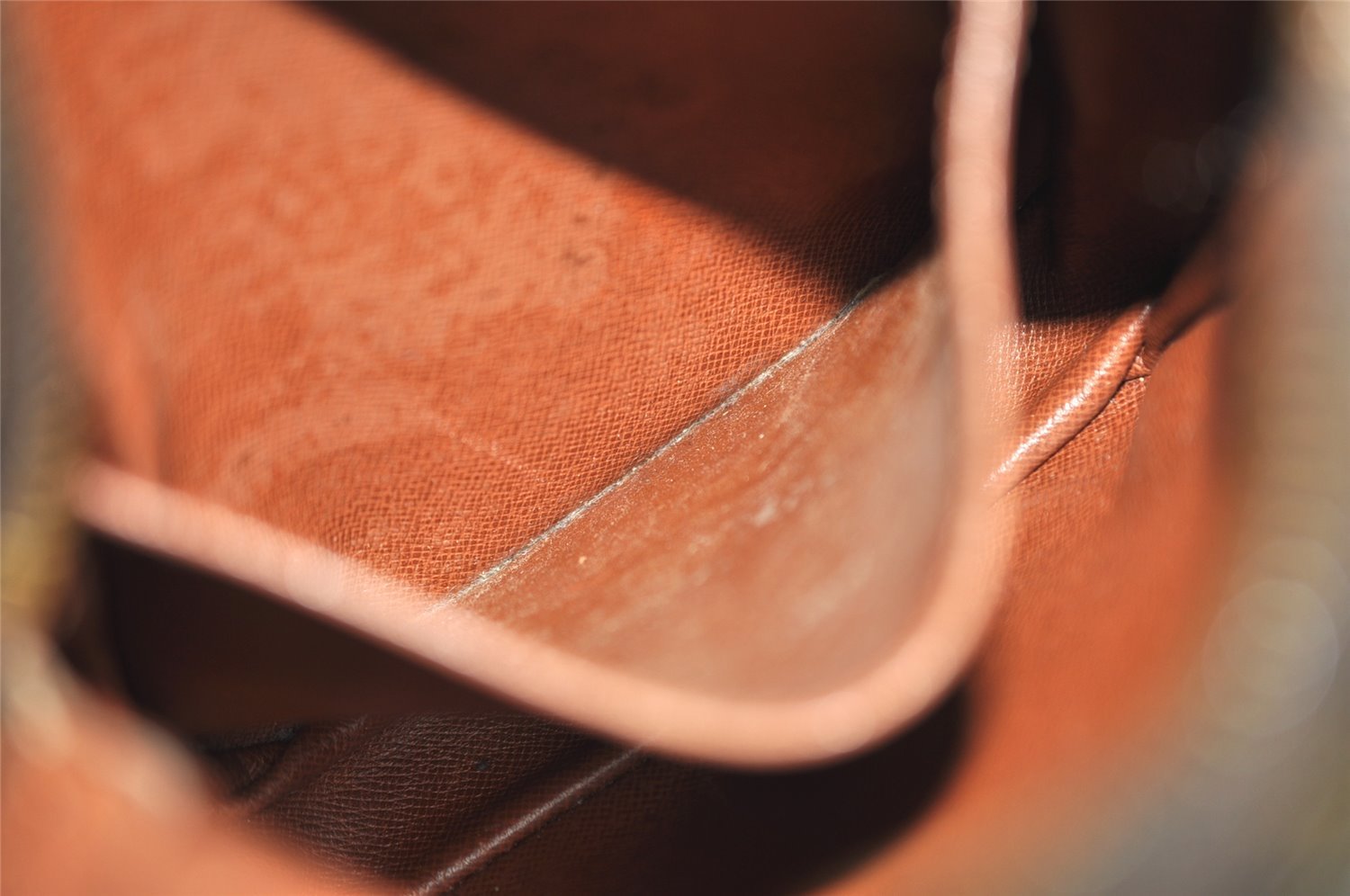 Authentic Louis Vuitton Monogram Danube Shoulder Cross Bag M45266 Junk 2462J