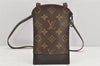 Authentic Louis Vuitton Monogram Pochette Secret M45484 Shoulder Bag Pouch 2462K