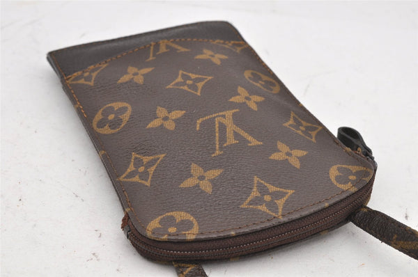Authentic Louis Vuitton Monogram Pochette Secret M45484 Shoulder Bag Pouch 2462K