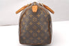 Authentic Louis Vuitton Monogram Speedy 30 Hand Boston Bag M41526 LV 2463J