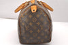Authentic Louis Vuitton Monogram Speedy 30 Hand Boston Bag M41526 LV 2463J