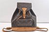 Authentic Louis Vuitton Monogram Montsouris PM Backpack M51137 LV 2464K