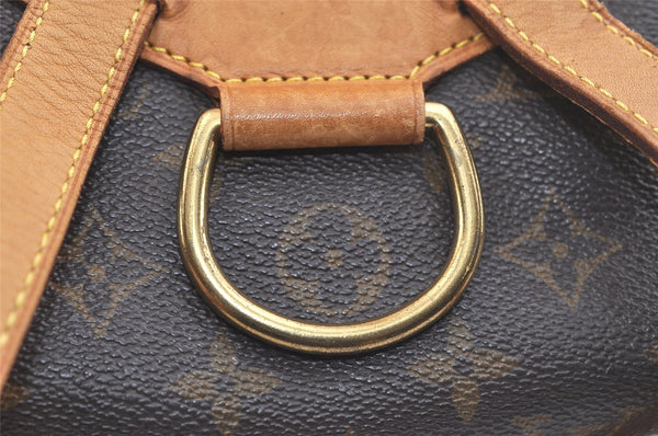 Authentic Louis Vuitton Monogram Montsouris PM Backpack M51137 LV 2464K