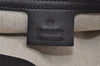 Authentic GUCCI Scarlett Tote Hand Bag GG Canvas Leather 269953 Brown 2466I