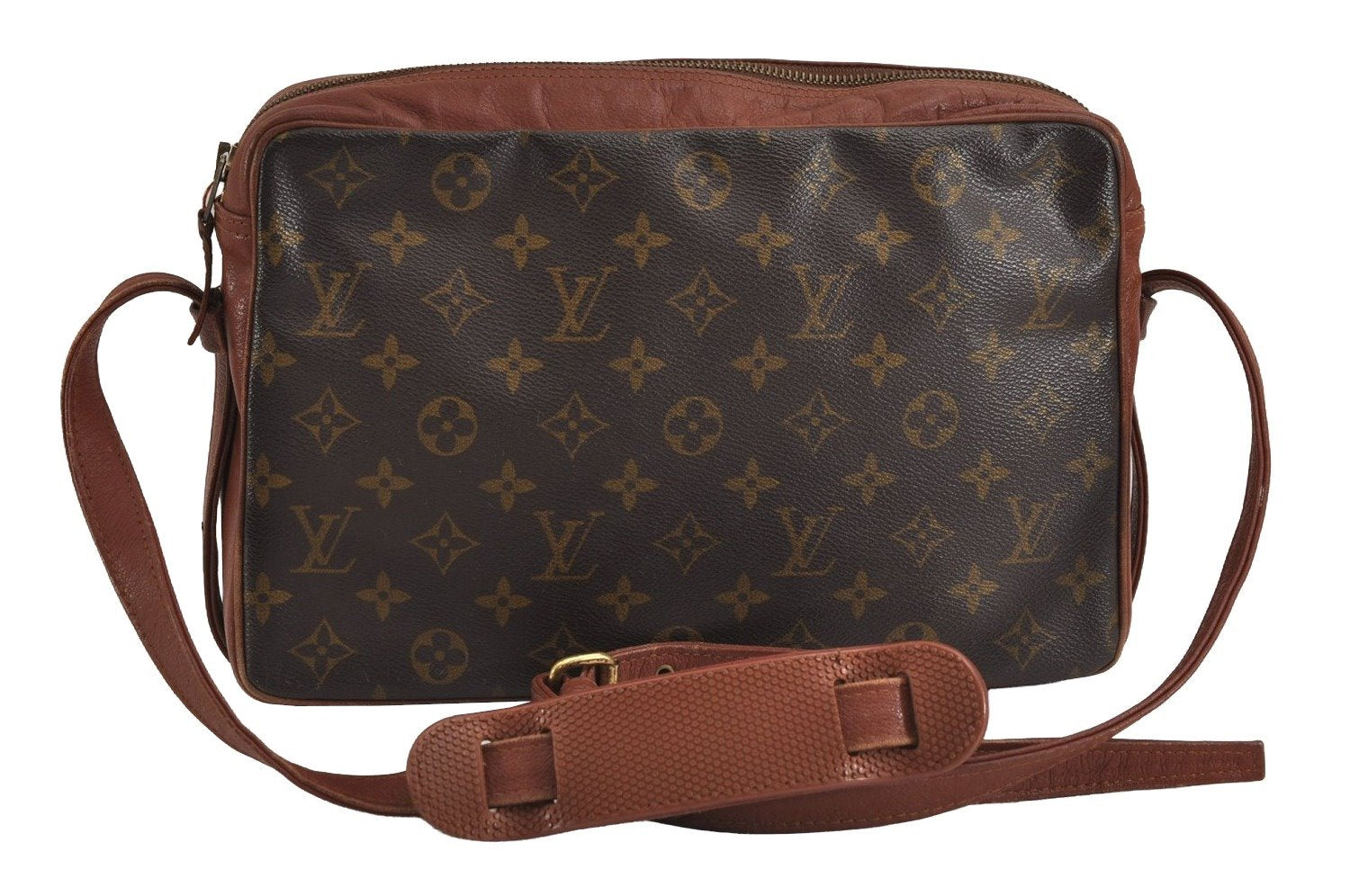 Authentic Louis Vuitton Monogram Sac Bandouliere 30 Shoulder Bag Old Model 2466J