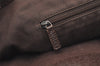 Authentic GUCCI Vintage Shoulder Tote Bag GG Canvas Leather 113017 Brown 2467J