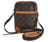 Authentic Louis Vuitton Monogram Danube Shoulder Cross Body Bag M45266 LV 2468J