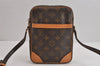 Authentic Louis Vuitton Monogram Danube Shoulder Cross Body Bag M45266 LV 2468J