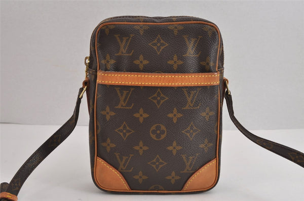 Authentic Louis Vuitton Monogram Danube Shoulder Cross Body Bag M45266 LV 2468J