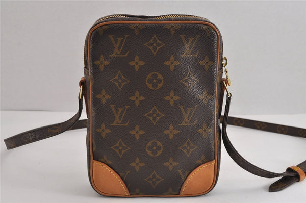 Authentic Louis Vuitton Monogram Danube Shoulder Cross Body Bag M45266 LV 2468J