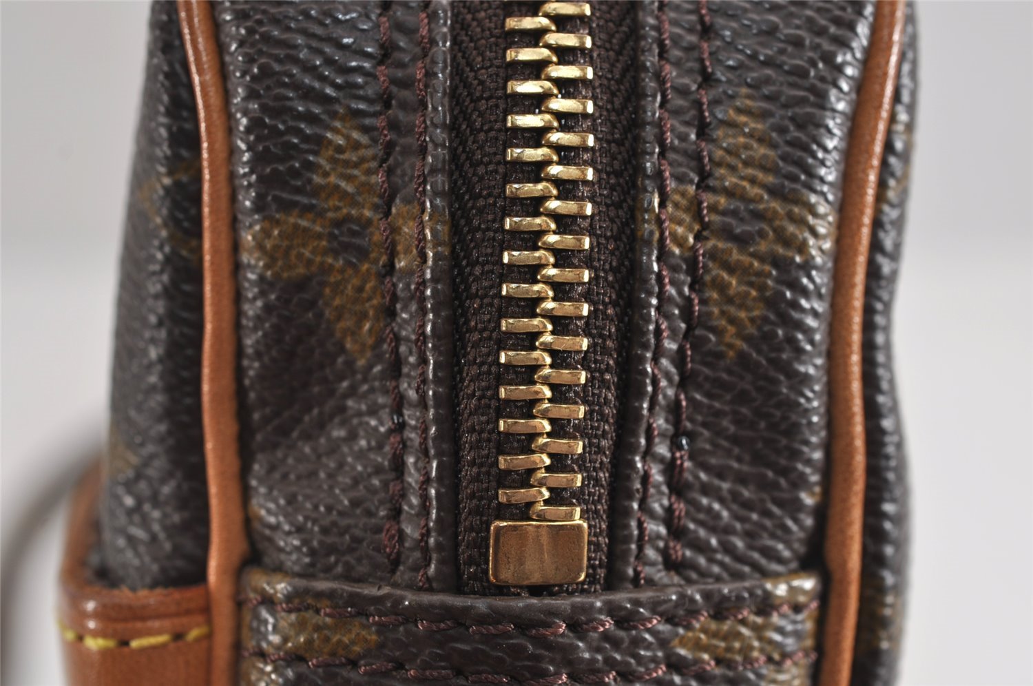 Authentic Louis Vuitton Monogram Danube Shoulder Cross Body Bag M45266 LV 2468J