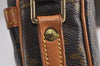 Authentic Louis Vuitton Monogram Danube Shoulder Cross Body Bag M45266 LV 2468J