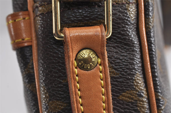 Authentic Louis Vuitton Monogram Danube Shoulder Cross Body Bag M45266 LV 2468J