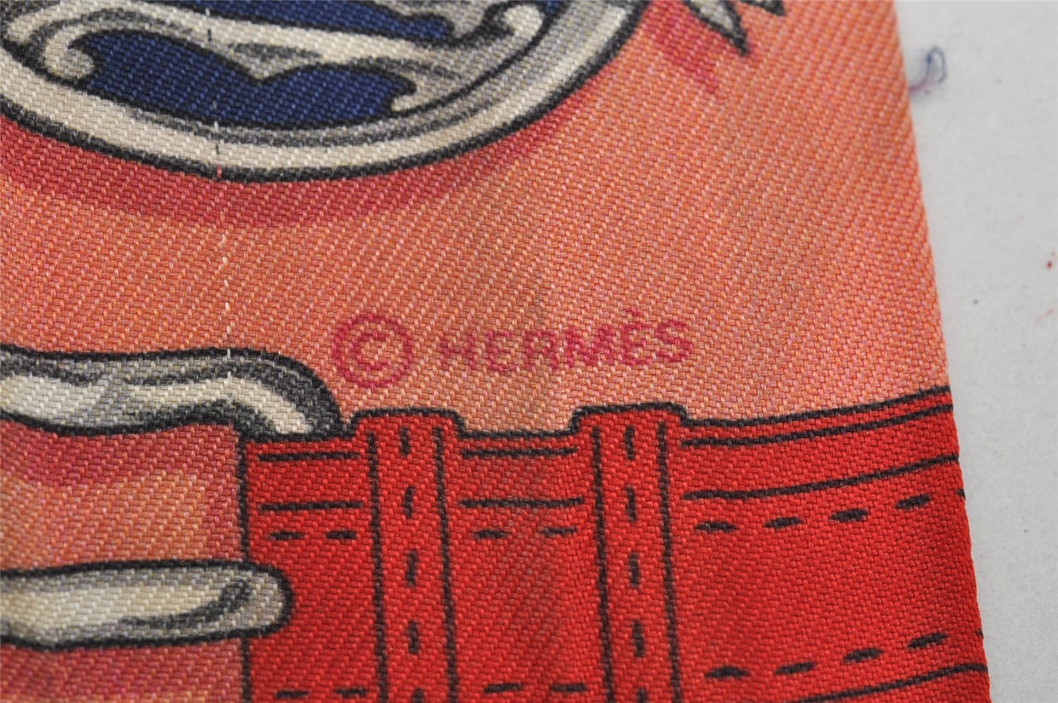 Authentic HERMES Twilly Scarf 