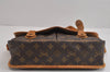 Authentic Louis Vuitton Monogram Gibeciere MM Shoulder Cross Bag M42247 LV 2469J