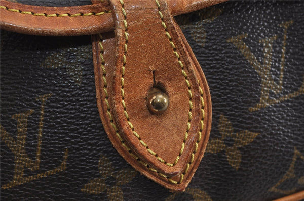 Authentic Louis Vuitton Monogram Gibeciere MM Shoulder Cross Bag M42247 LV 2469J