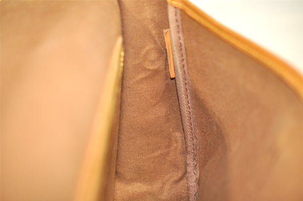 Authentic Louis Vuitton Monogram Gibeciere MM Shoulder Cross Bag M42247 LV 2469J