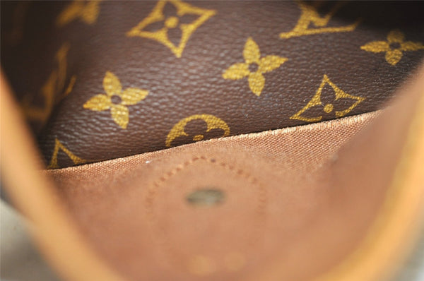 Authentic Louis Vuitton Monogram Gibeciere MM Shoulder Cross Bag M42247 LV 2469J