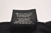 Authentic GUCCI Web Sherry Line Cap Canvas Size L Black 2470I