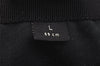 Authentic GUCCI Web Sherry Line Cap Canvas Size L Black 2470I