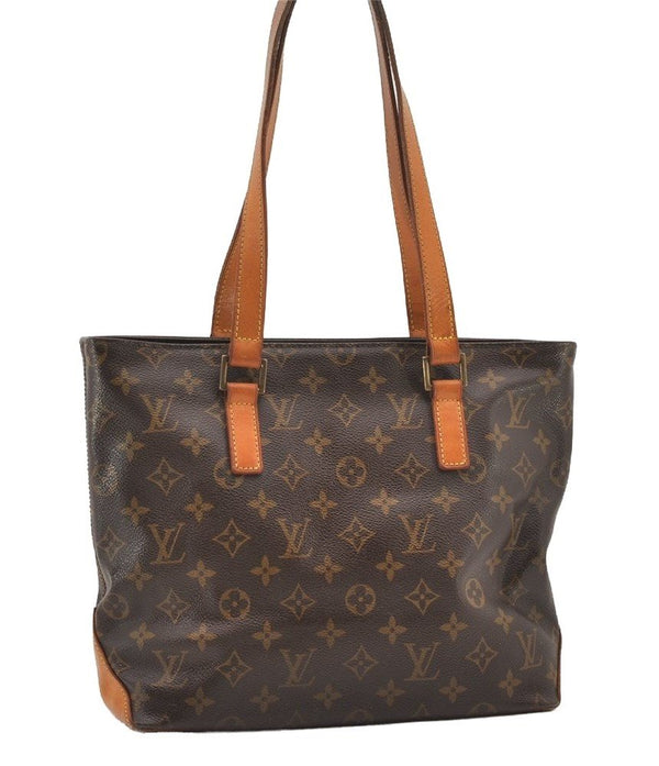 Authentic Louis Vuitton Monogram Cabas Piano Shoulder Tote Bag M51148 LV 2470J