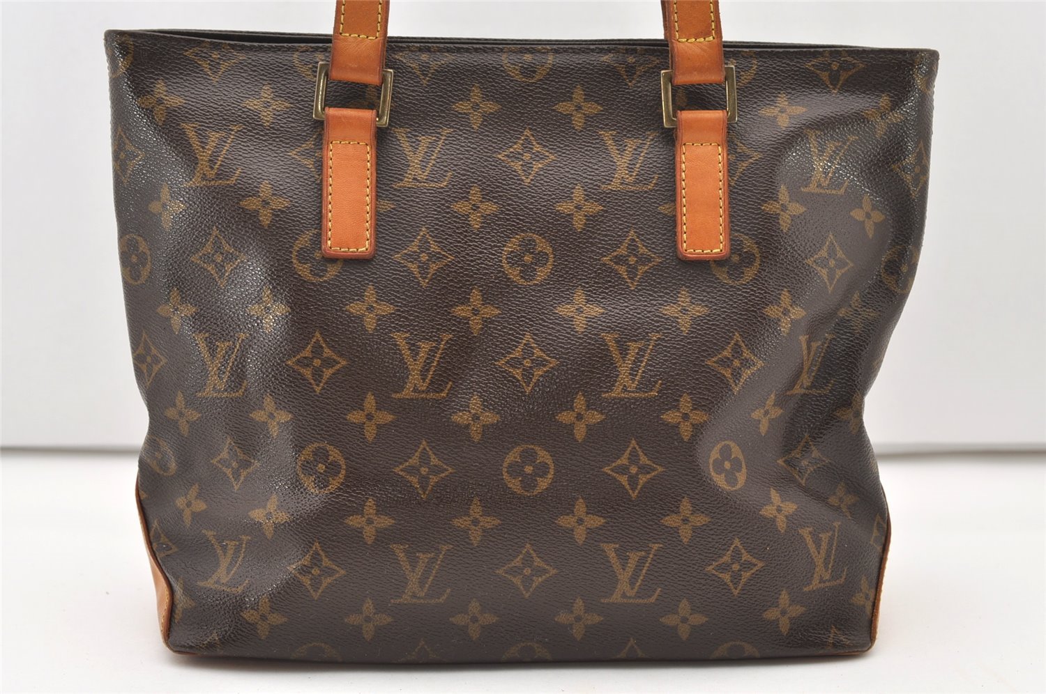 Authentic Louis Vuitton Monogram Cabas Piano Shoulder Tote Bag M51148 LV 2470J